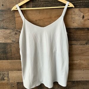 ADAY Snap To It Tank Small Cloud Grey | Capsule Wardrobe Layering Tank